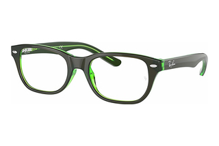 Ray-Ban Junior RY1555 3665 Brown On Green Fluo