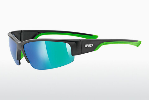 Ophthalmic Glasses UVEX SPORTS sportstyle 215 black mat green