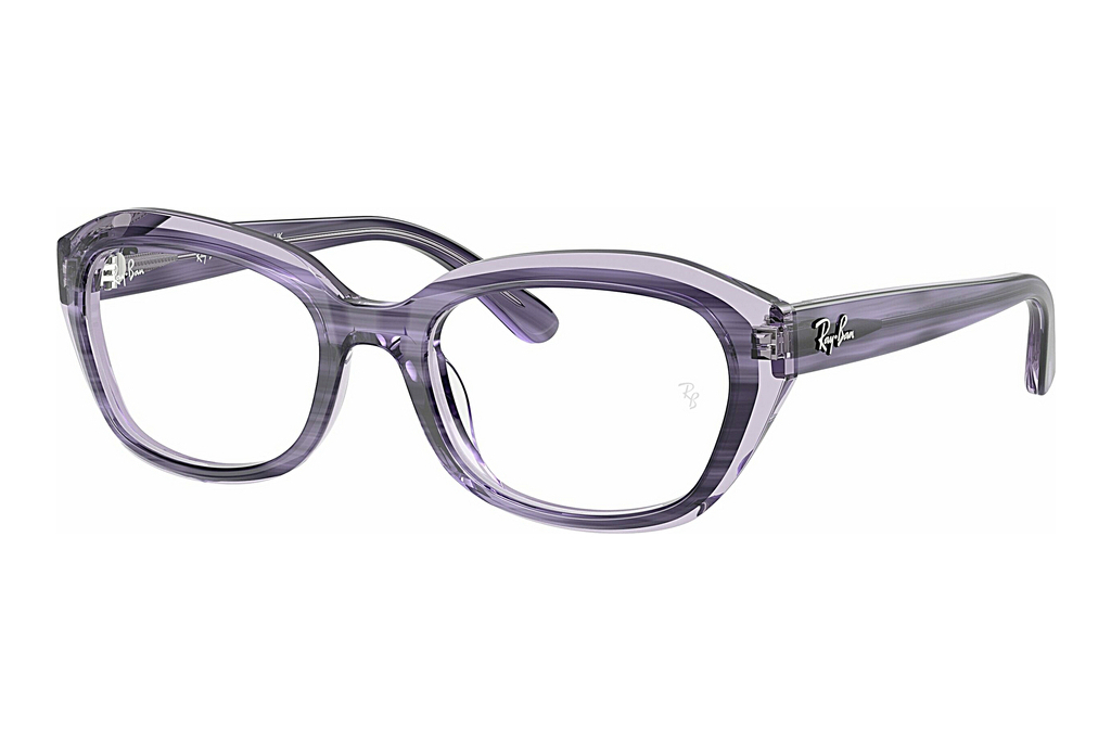 Ray-Ban Kids   RY1636 3989 Striped Violet On Transparent Violet