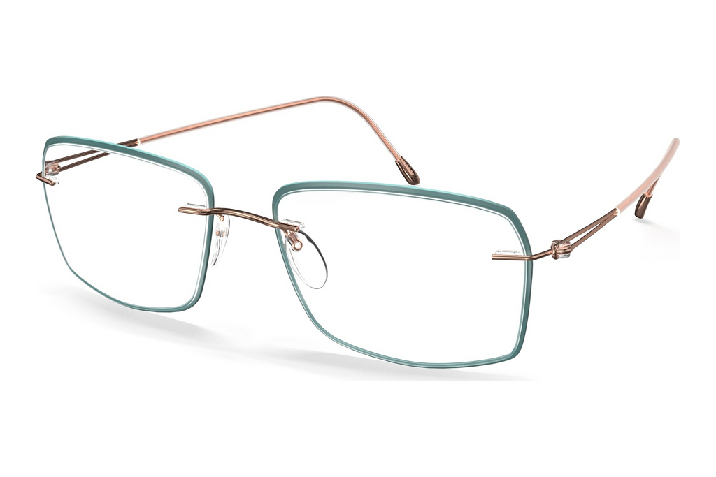 Silhouette   5566-JH 3530 Rose Gold / Teal