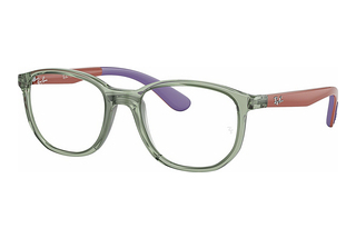 Ray-Ban Kids RY1619 3922 Transparent Green On Rubber Wisteria