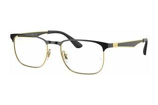 Ray-Ban RX6363 2890 Black On Gold