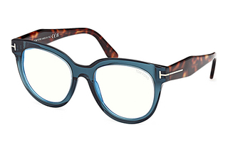 Tom Ford FT5987-B 092 Glänzend Hellblau