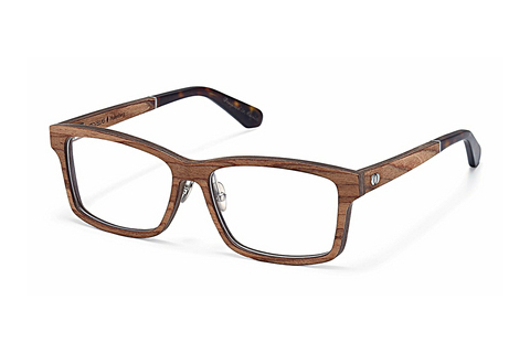 Eyewear Wood Fellas Haltenberg (10949 zebrano)