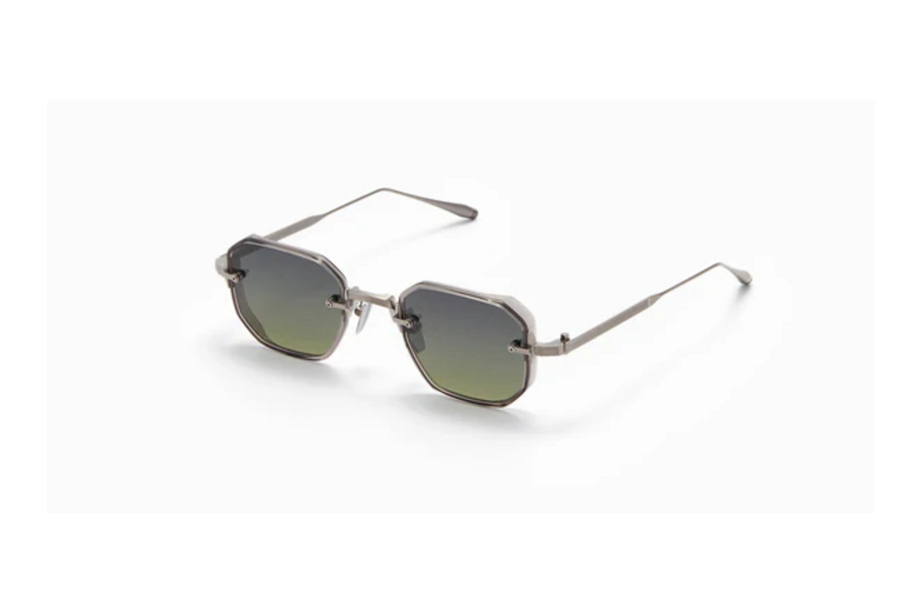 Akoni Eyewear   AKS-307 C Dark Grey to Olive - ARBrushed Black Palladium -Dark Grey Crystal w/Dark Grey to Olive - AR