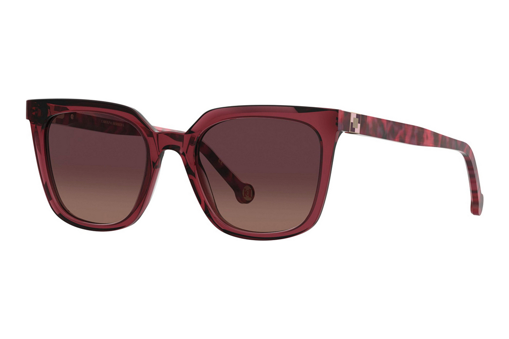 Carolina Herrera   HER 0236/S 82U/3X BURGUNDY RED HAVANA