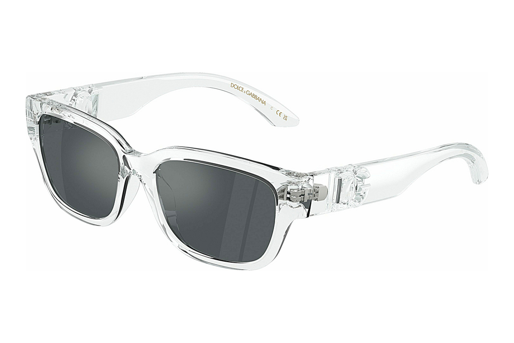 Dolce & Gabbana   DX6009 31336G Light Grey Mirror BlackCrystal