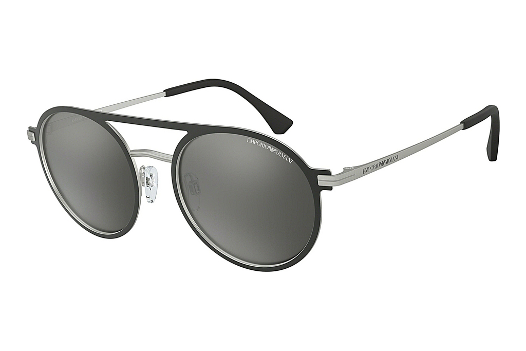 Emporio Armani   EA2080 30016G Mirror SilverMatte Black & Silver