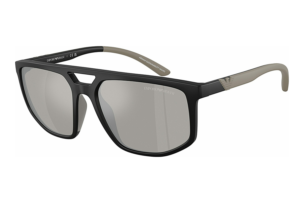 Emporio Armani   EA4248U 50016G Light Grey Mirror SilverMatte Black