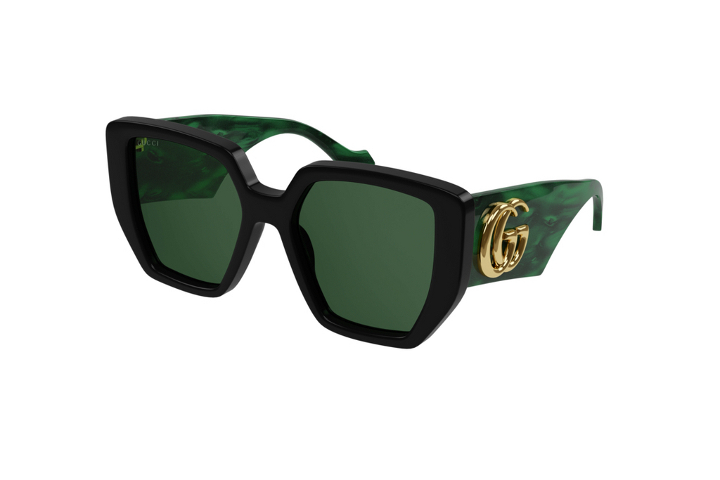 Gucci   GG0956S 001 GREENblack-green-green