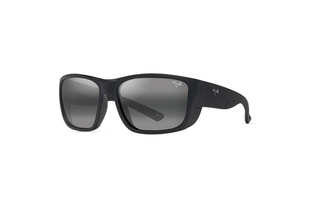 Maui Jim   Amberjack 896-02 Neutral GreyMatte Black w/Black Rubber