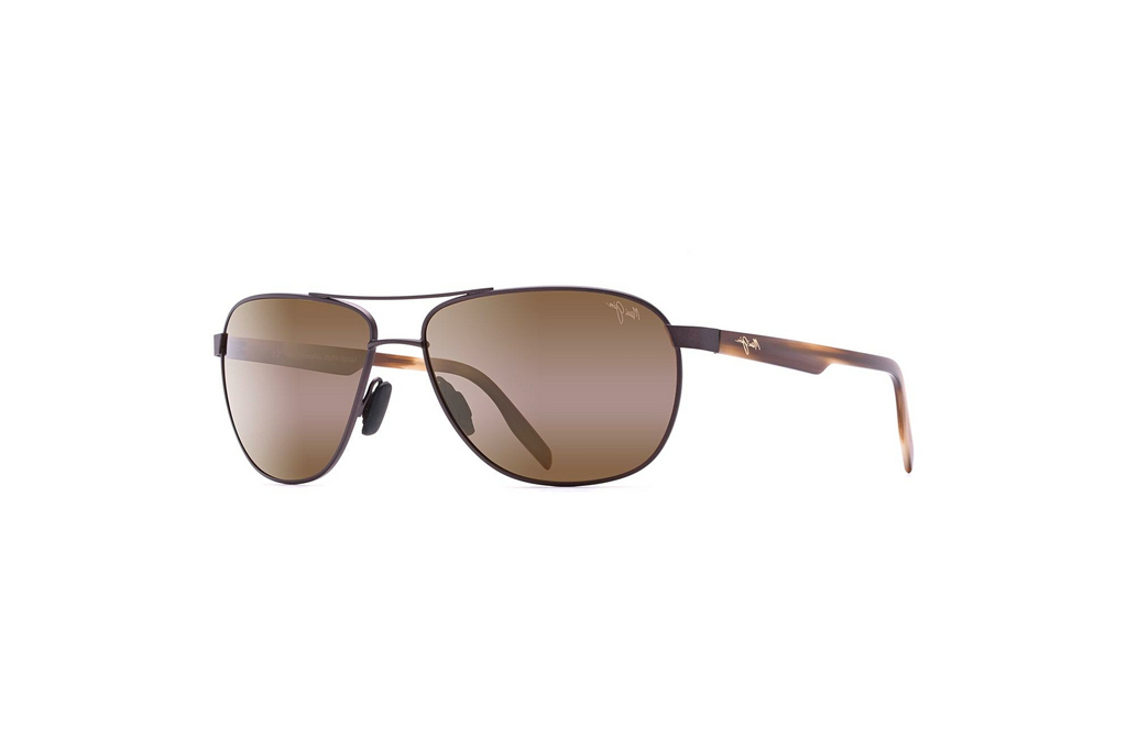 Maui Jim   Castles H728-01M HCL® BronzeMatte Chocolate