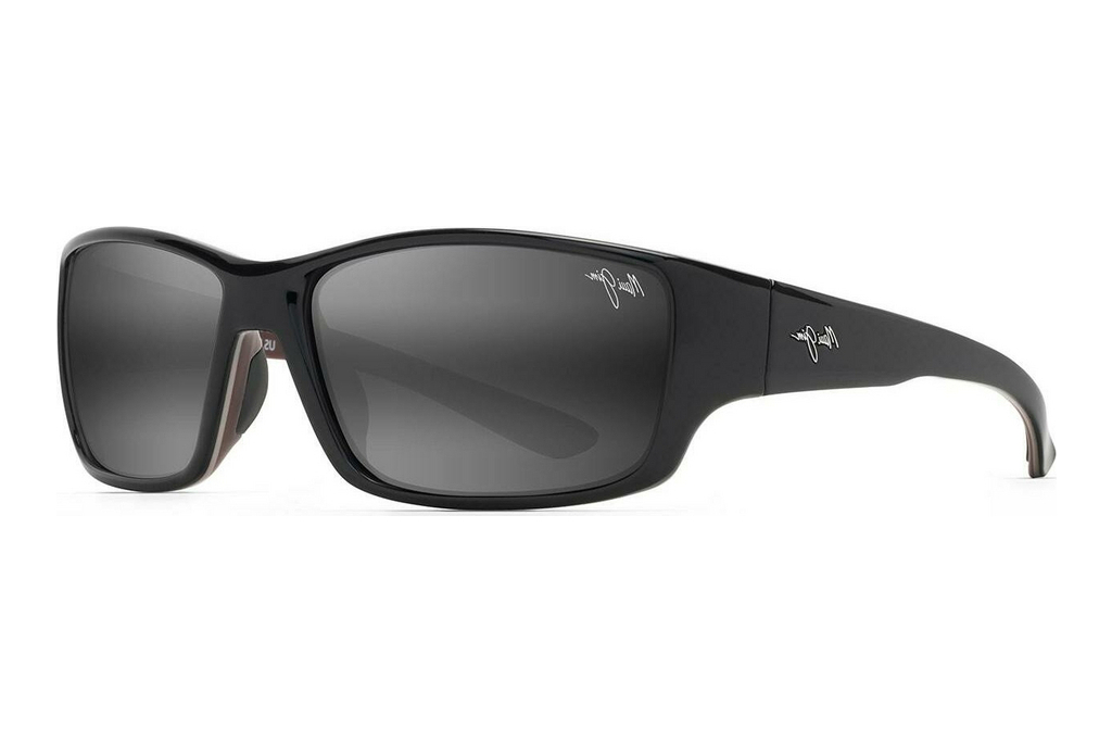 Maui Jim   Local Kine 810-07E Neutral GreyShiny Black/Grey/Maroon