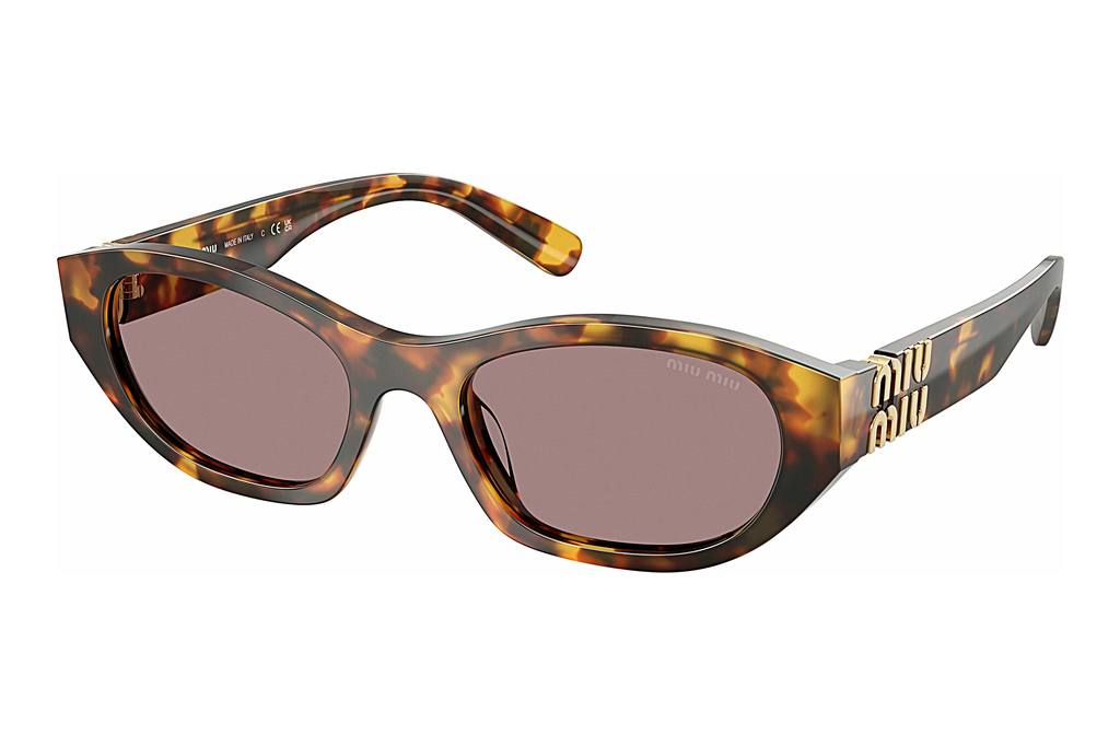 Miu Miu   MU A03S 14L20I Light Purple BrownHoney Havana