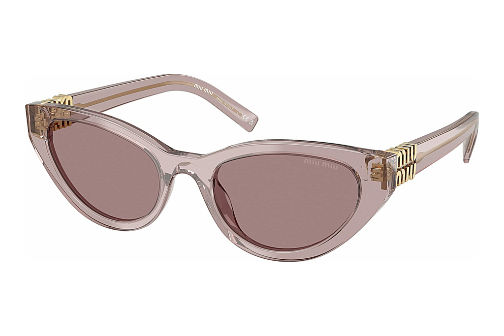 Miu Miu   MU A04S 12W20I Light Purple BrownMauve Transparent