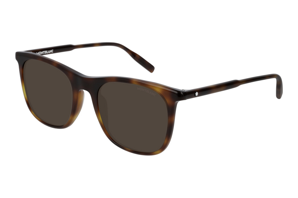 Mont Blanc   MB0008S 002 BROWNHAVANA