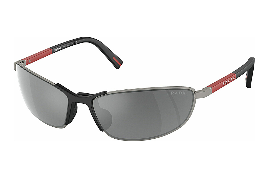 Prada Linea Rossa   PS 55ZS 5AV07G Grey Mirror BlackGunmetal