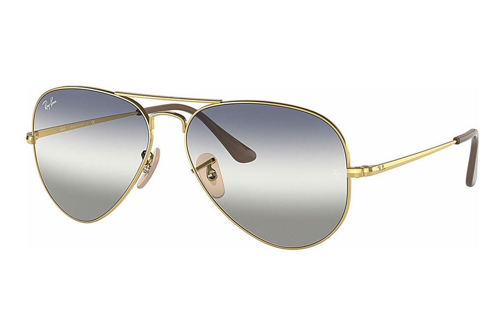 Ray-Ban   RB3689 001/GF Blue/Grey GradientArista Gold