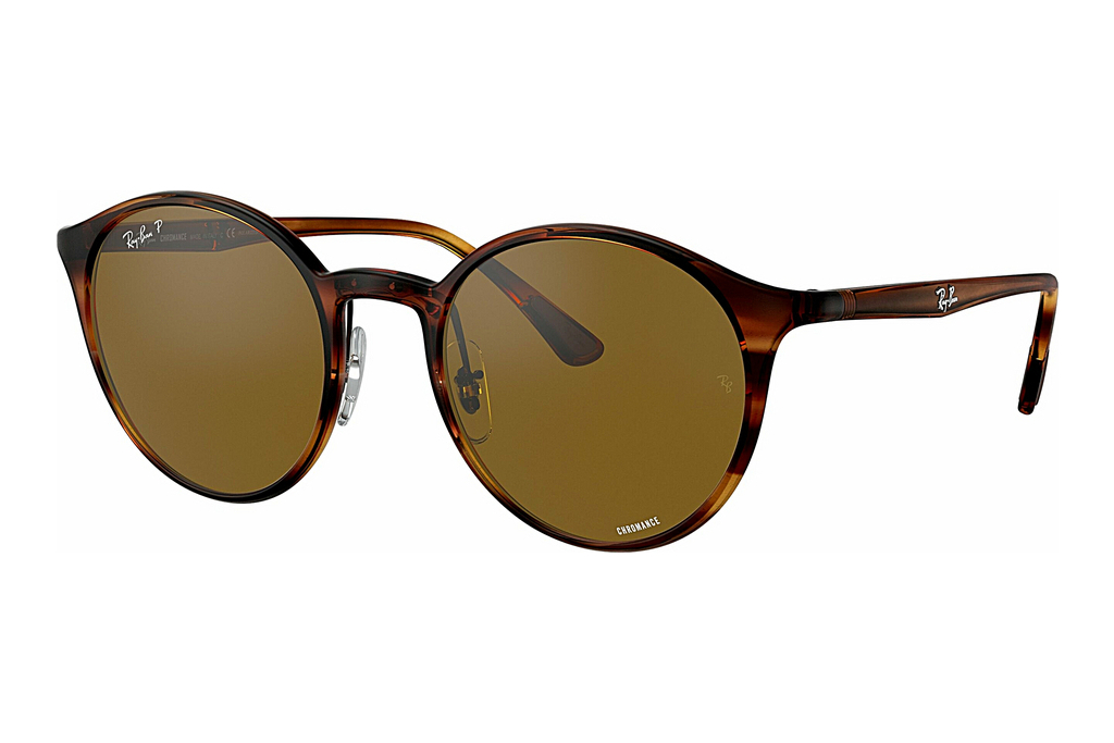 Ray-Ban   RB4336CH 820/BB Polarized BrownStriped Red Havana