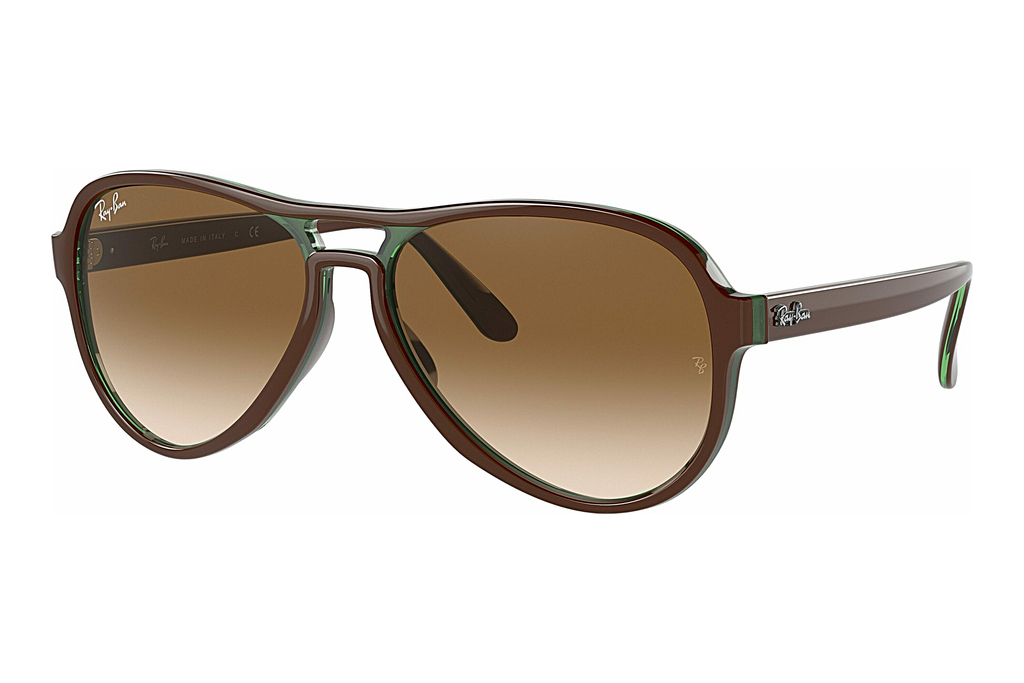 Ray-Ban   RB4355 660451 Clear Gradient BrownBrown On Green