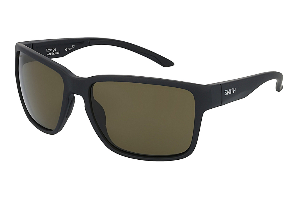 Smith   EMERGE 003/L7 GREEN POLARIZED HIGH CONTRASTSCHWARZ