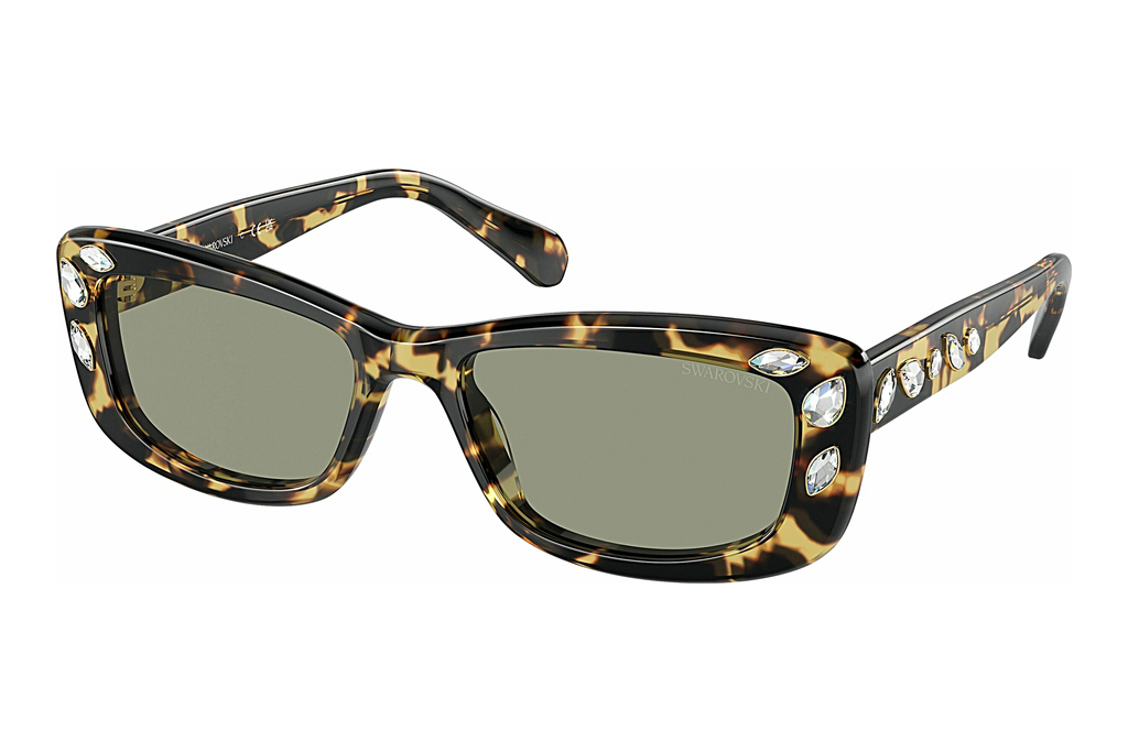 Swarovski   SK6008 1009/2 GreenMedium Havana