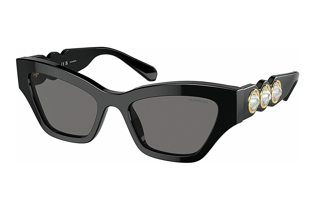 Swarovski   SK6021 100181 Dark Grey PolarizedBlack