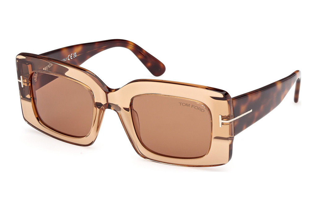 Tom Ford   FT1188 45E braunGlänzend Hellbraun