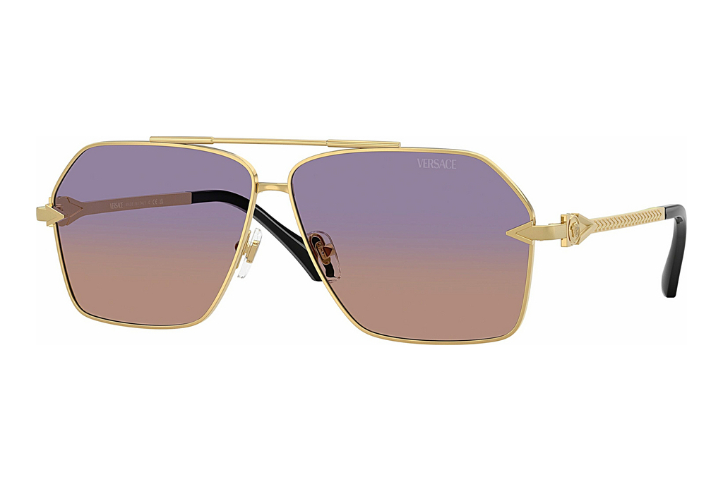 Versace   VE2284 1002EL Clear Fifty Gradient Orange VioletGold