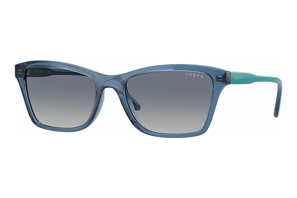 Vogue Eyewear   VO5551S 30854L Grey Gradient BlueTransparent Blue