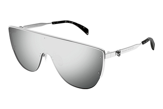 Alexander McQueen AM0457S 004 SILVER