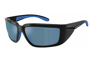 Arnette AN4355 275322 Dark Grey Mirror Water PolarBlack/Royal Blue Rubber