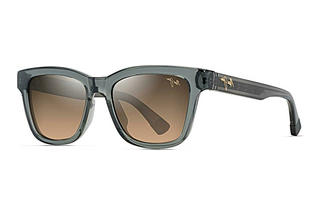 Maui Jim Hanohano HS644-14 HCL® BronzeShiny Trans Dark Grey