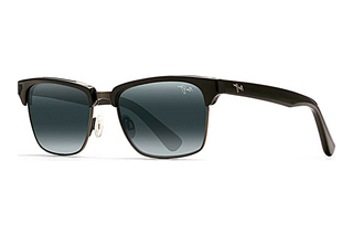 Maui Jim Kawika 257-17C Neutral GreyBlack Gloss w/Antique Pewter