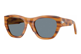 Persol PO0054S 960/56 Light BlueStriped Brown