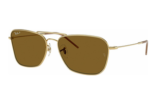 Ray-Ban RBR0102S 001/83 Polar Dark BrownArista Gold