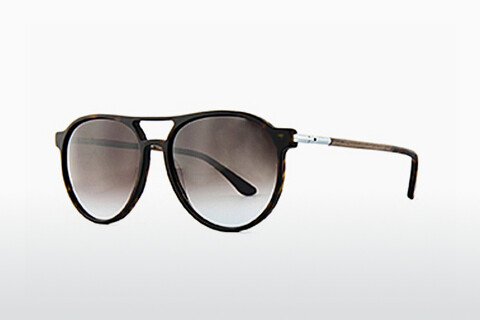 Ophthalmic Glasses Wood Fellas Core (11714 curled/havana matte)