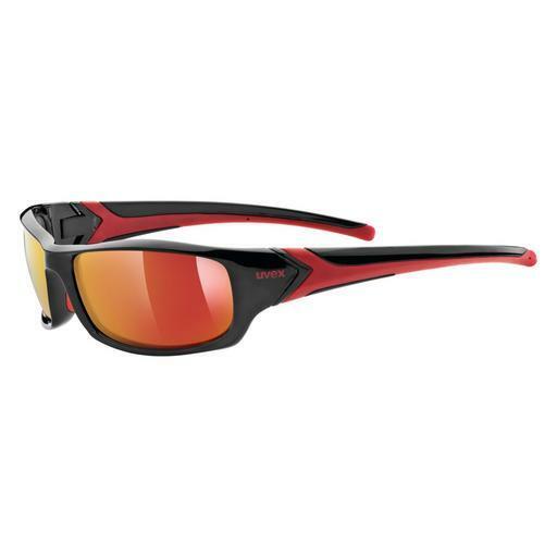 Ophthalmic Glasses UVEX SPORTS sportstyle 211 black-red