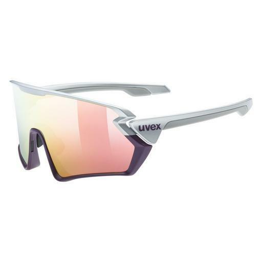 Ophthalmic Glasses UVEX SPORTS sportstyle 231 silver plum mat