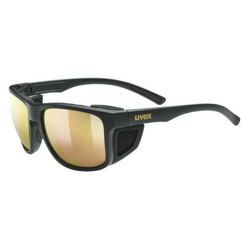 Ophthalmic Glasses UVEX SPORTS sportstyle 312 black mat gold