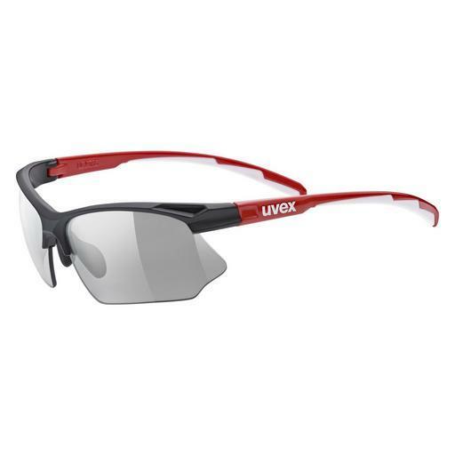 Ophthalmic Glasses UVEX SPORTS sportstyle 802 V black red white