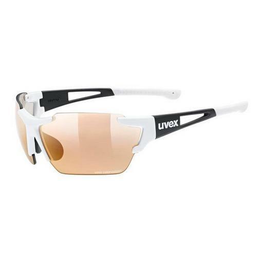 Ophthalmic Glasses UVEX SPORTS sportstyle 803 race cv vm white black mat